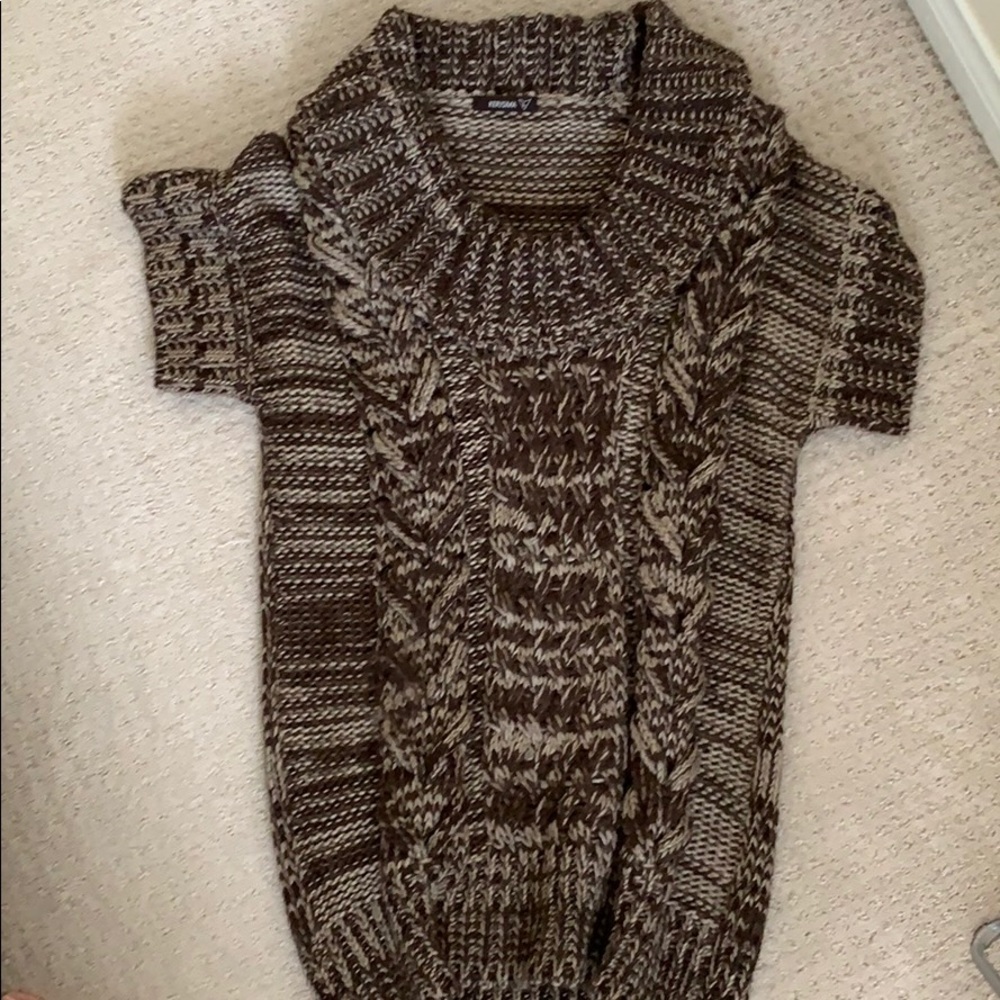 Kerisma turtleneck short sleeved sweater dress